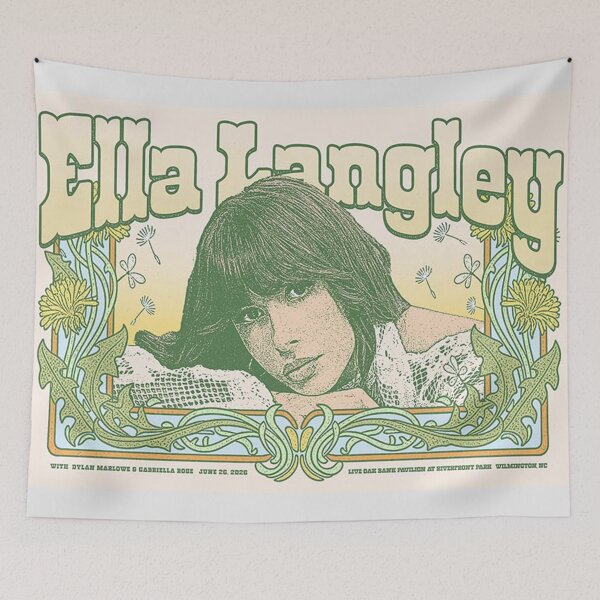Artikelvorschau, Poster Ella Langley Green Druck entworfen und verkauft von Victoriaollive.