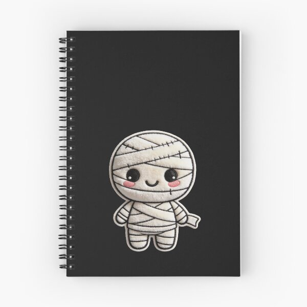 Item preview, Spooky Kawaii Mummy - Creepy Cute Halloween Mascot Plushie Style designed and sold by thelexiverse.