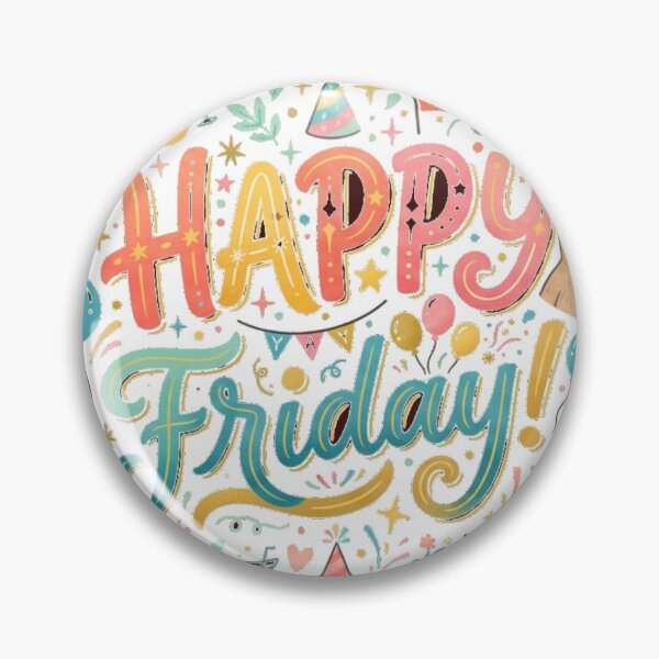 Item preview, Happy Friday Weekend Celebration Vibe designed and sold by Alta-store.