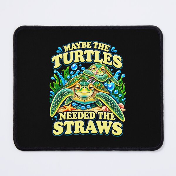 Item preview, Maybe The Turtles Needed The Straws designed and sold by speakmanArt.