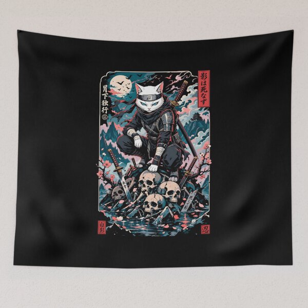 Item preview, Japanese Warrior Cat 2 designed and sold by TheSamuraiCat.