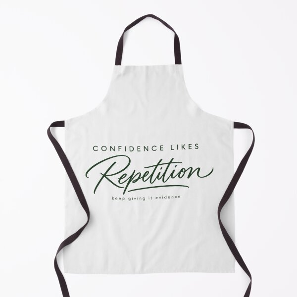 Item preview, Confidence Likes Repetition Motivational Gym  designed and sold by PhylonBoxx.