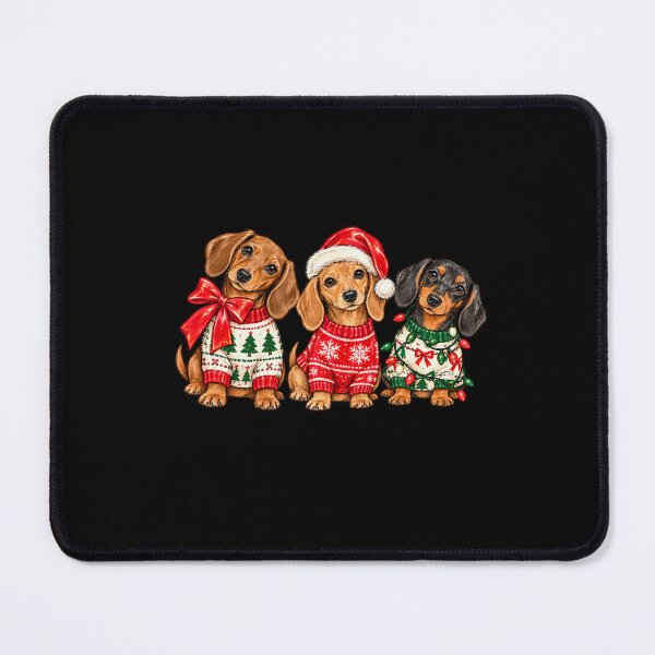 Item preview, Christmas Dachshund Comfort designed and sold by MurillaJeremy.