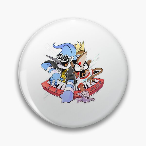 Item preview, Mordecai and the Rigbys Pizza King Cool Classic  designed and sold by circliqueart.