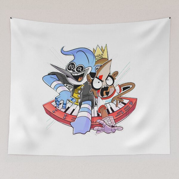 Item preview, Mordecai and the Rigbys Pizza King Cool Classic  designed and sold by circliqueart.
