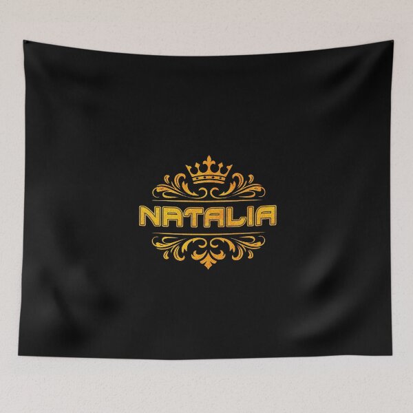 Item preview, Natalia Personalized Name With Crown - Cool & Custom Gift for Girls, Teens designed and sold by Oussinc.