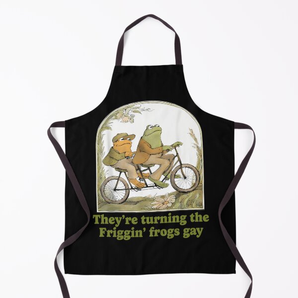 Item preview, Funny Frog Couple Bicycle Ride Gay Humor designed and sold by BuncoHearas.