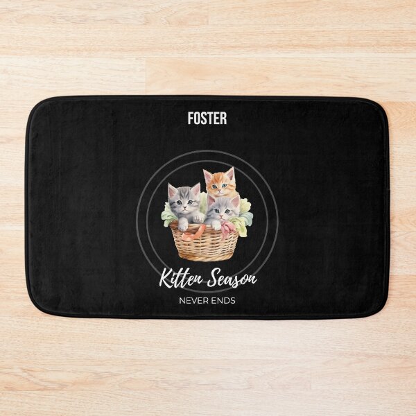Item preview, Foster Kitten Season, Never Ends, Heartfelt Pet Lover Gift designed and sold by Zyvora-merch.