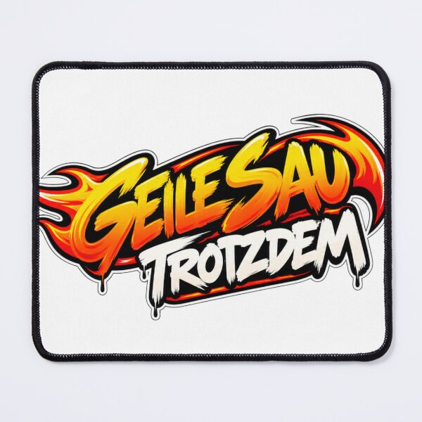Item preview, GEILE SAU TRODZDEM – Hot Graffiti Racing Style designed and sold by TUSKANY-SKY.