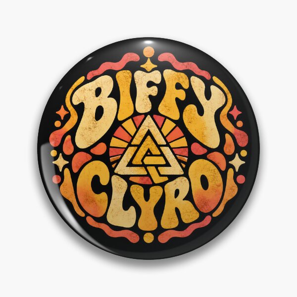 Item preview, Biffy Clyro Psychedelic Triangle Emblem designed and sold by JMS-Artvintage.