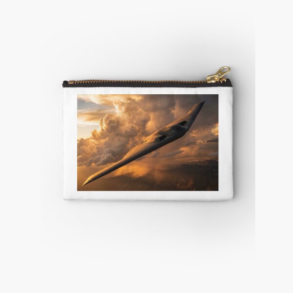 Item preview, B-2 Spirit Climbing Past Storm Cloud Sunset designed and sold by Airpower Art.
