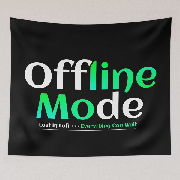 Item preview, Offline Mode designed and sold by TheFineShirt.