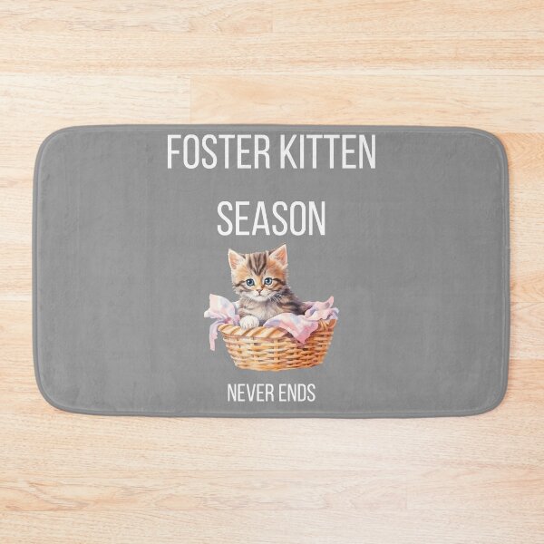 Item preview, Foster Kitten Season, Never Ends, Heartfelt Pet Lover Gift designed and sold by Zyvora-merch.