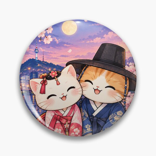 Item preview, Korean Hanbok Cat designed and sold by CuteLiitleOne.
