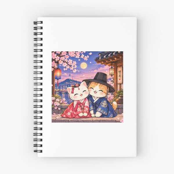 Item preview, Korean Hanbok Cat designed and sold by CuteLiitleOne.