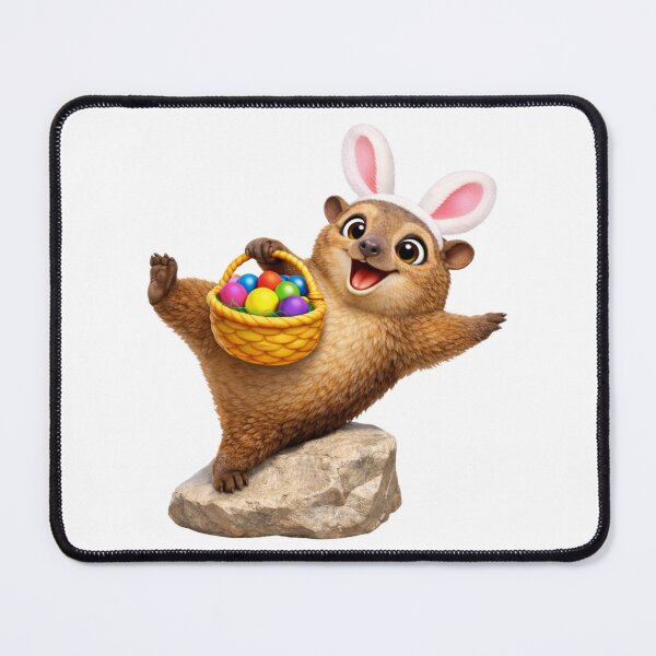 Item preview, Rock Hyrax Easter Basket designed and sold by Sillytoe.
