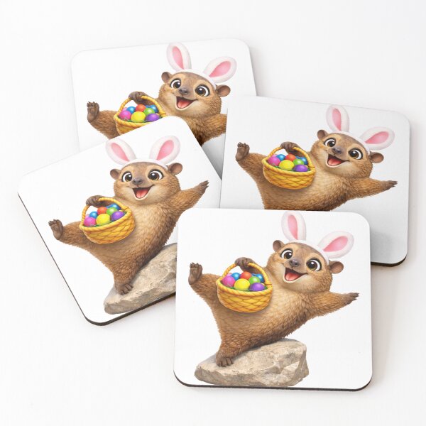Item preview, Rock Hyrax Easter Basket designed and sold by Sillytoe.