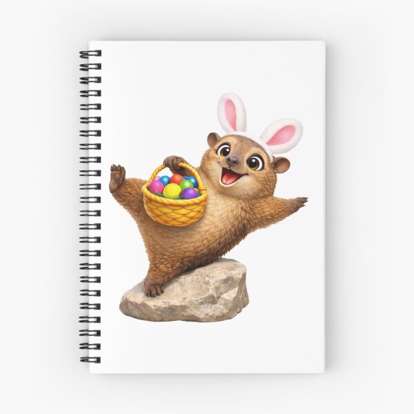 Item preview, Rock Hyrax Easter Basket designed and sold by Sillytoe.