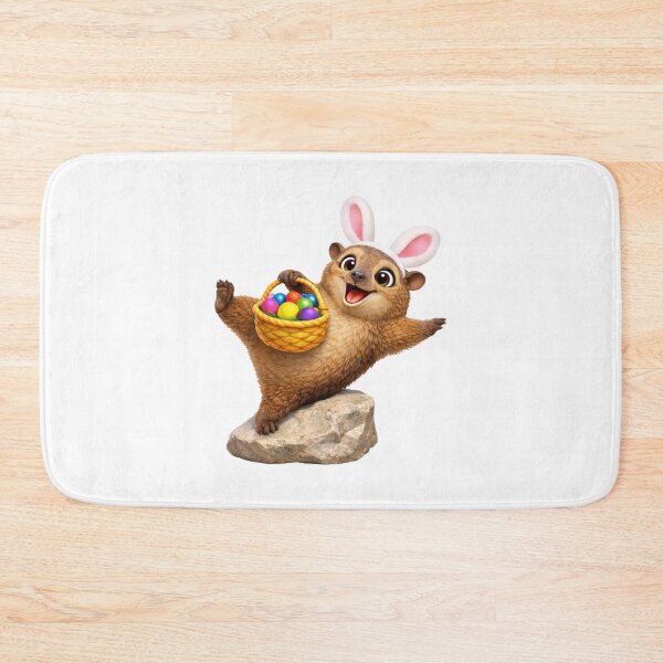 Item preview, Rock Hyrax Easter Basket designed and sold by Sillytoe.