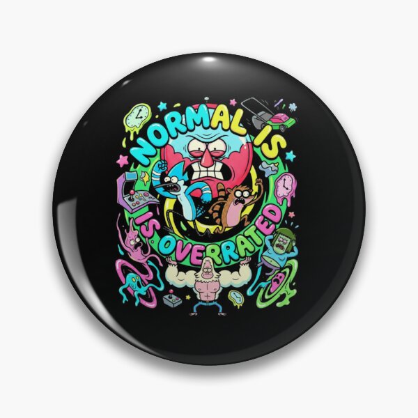 Item preview, Normal Is Overrated Regular Show  designed and sold by circliqueart.