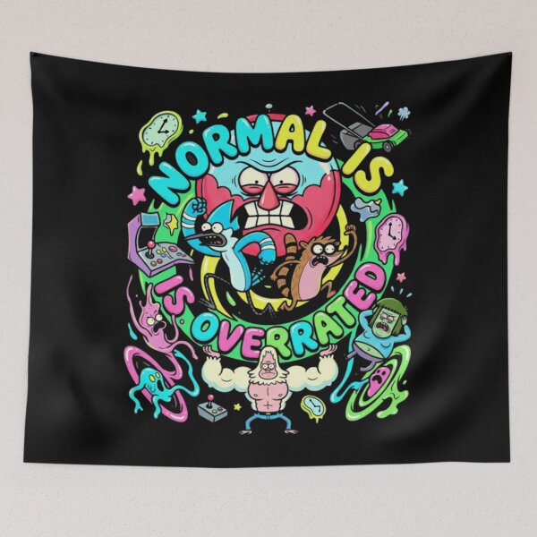 Item preview, Normal Is Overrated Regular Show  designed and sold by circliqueart.