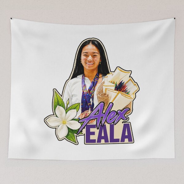 Item preview, Alexandra Eala Realistic Portrait Tennis Sports Wall Art designed and sold by BeardWave.