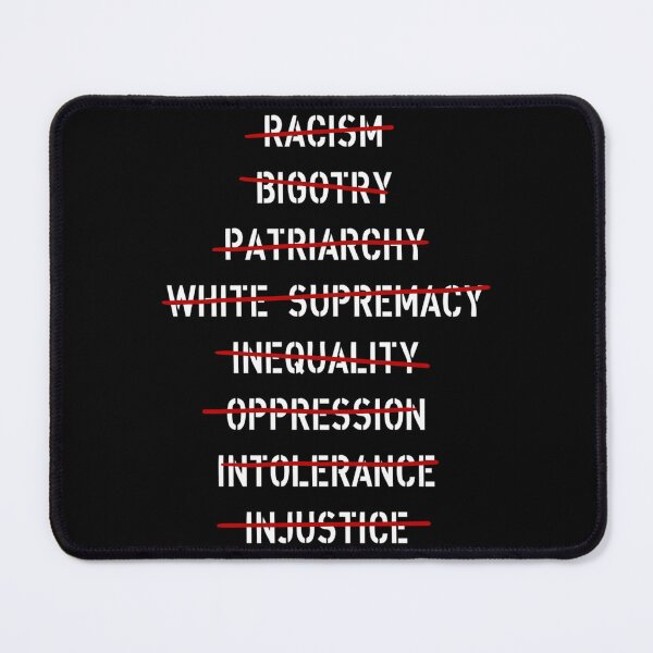 Item preview, Anti Racism Bigotry Patriarchy White Supremacy Inequality Oppression Intolerance Injustice Antifascist Hasan Piker (White) designed and sold by crew-kraftz.