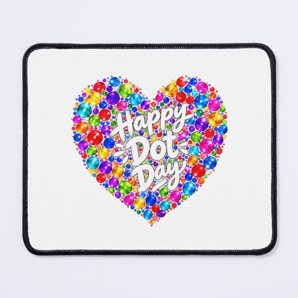 Item preview, Happy Dot Day Colorful Heart International Dot Day designed and sold by aless-gilligzx.