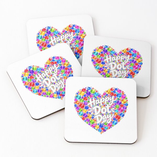 Item preview, Happy Dot Day Colorful Heart  International Dot Day designed and sold by aless-gilligzx.