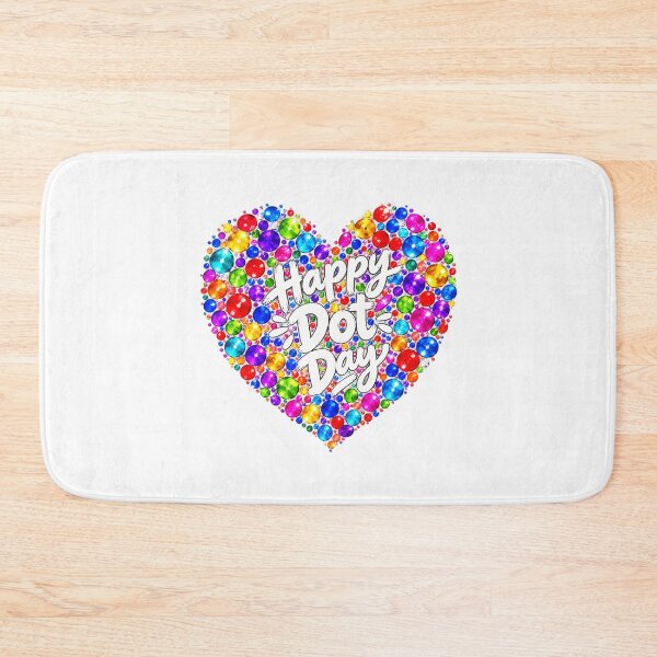 Item preview, Happy Dot Day Colorful Heart  International Dot Day designed and sold by aless-gilligzx.