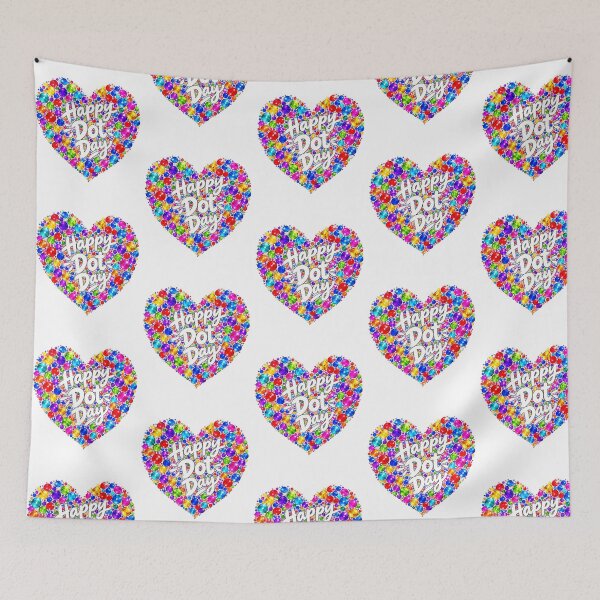 Item preview, Happy Dot Day Colorful Heart  International Dot Day designed and sold by aless-gilligzx.