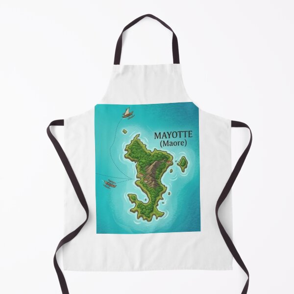 Item preview, Map of Mayotte (Mahoran) designed and sold by FoxinhoSoumaila.