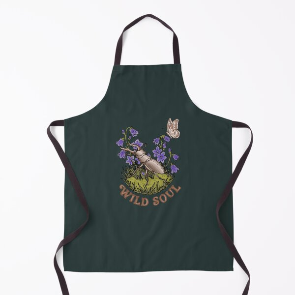 Item preview, Stag Beetle and Butterfly Cottagecore Illustration designed and sold by LeshanArt.