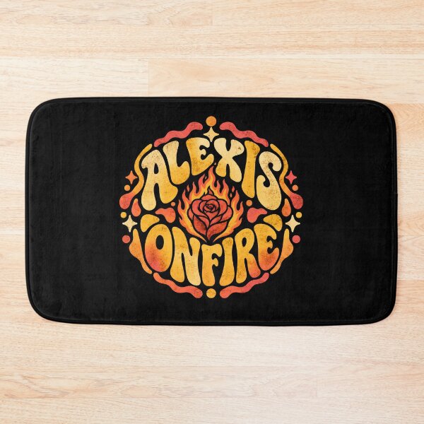 Item preview, Alexisonfire Psychedelic Flaming Rose Design designed and sold by JMS-Artvintage.