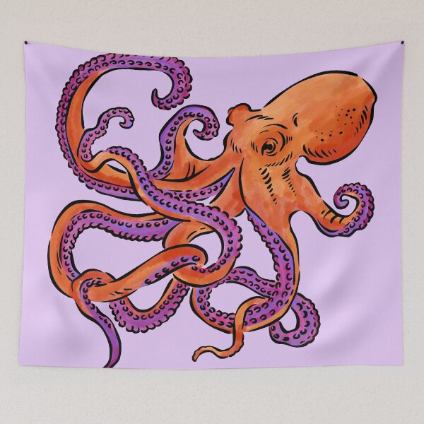 Item preview, Subtle Lesbian Pride Octopus designed and sold by PeachyLitchi.