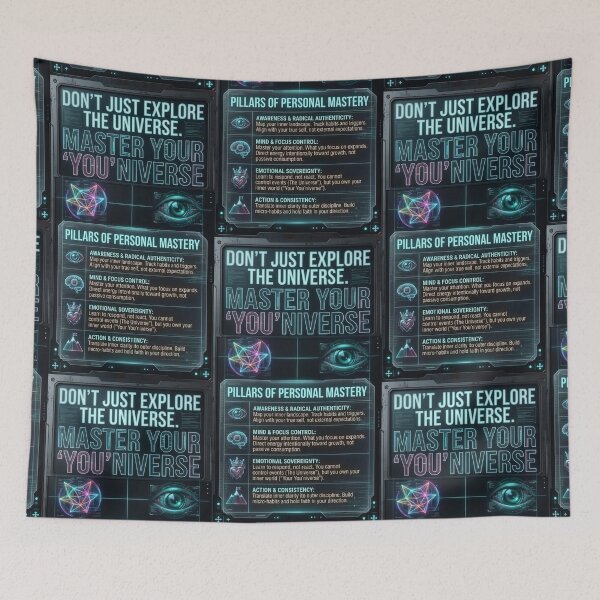 Item preview, Futuristic Mental Operating System Graphic Art Print designed and sold by ritusdesigns.