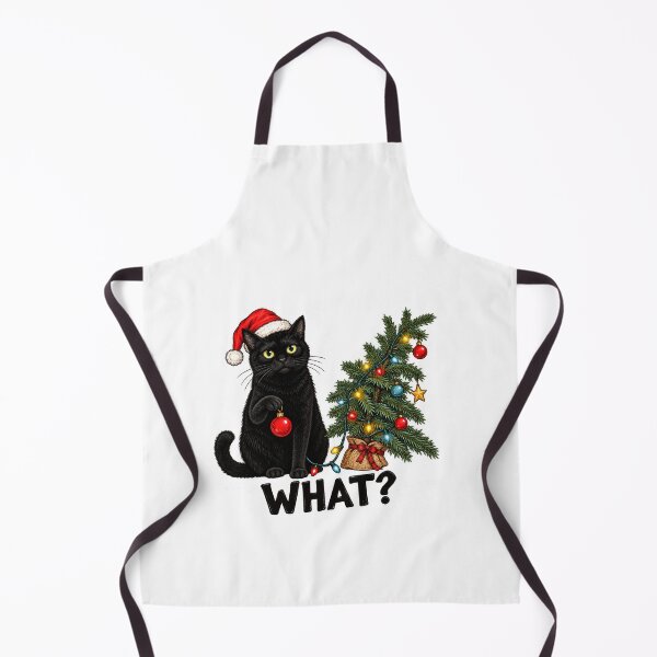 Item preview, Funny Black Cat Christmas designed and sold by MurillaJeremy.