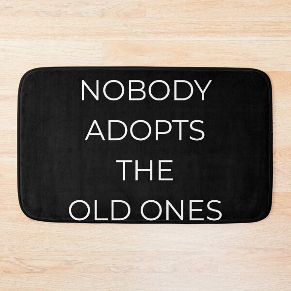 Item preview, Senior Cat Foster, Nobody Adopts The Old Ones, Heartfelt Pet Lover Gift designed and sold by Zyvora-merch.