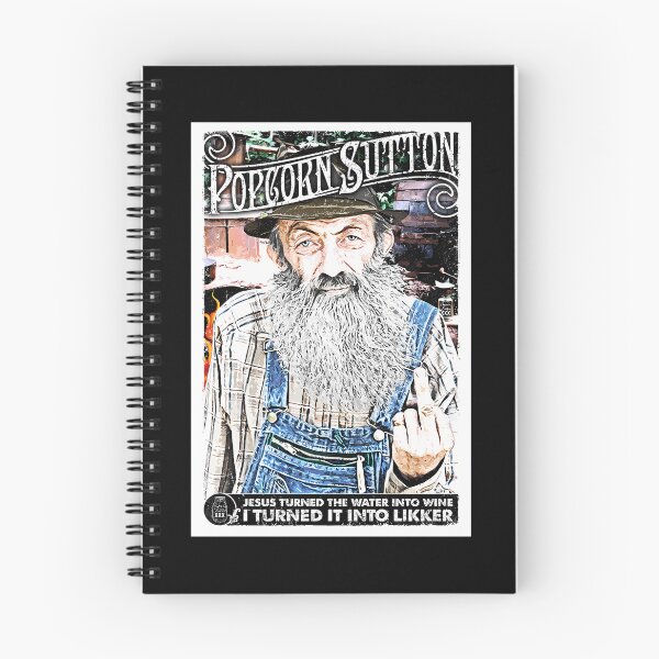 Item preview, Rebel Countryside Mountain Man Distiller Illustration designed and sold by JeniceDMagers.