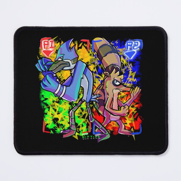 Item preview, Regular Show - 2 Player Mode Oversized designed and sold by circliqueart.