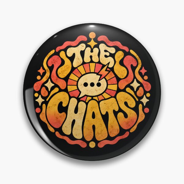 Item preview, The Chats Retro Psychedelic Speech Bubble designed and sold by JMS-Artvintage.