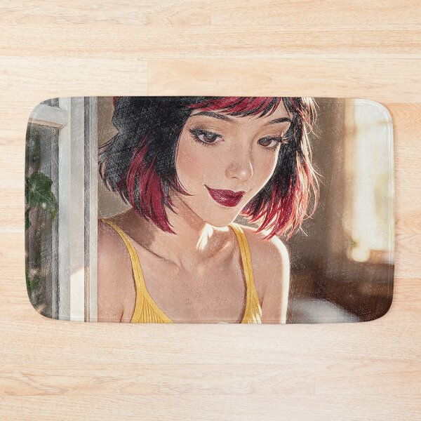 Item preview, Three Little Birds Reggae Beanie Window Anime Art    designed and sold by Hen-C-Art.