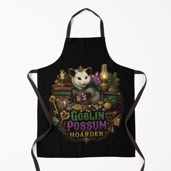 Item preview, Goblin Possum Hoarder Maximalist Vintage Treasure Art designed and sold by Créative touche .