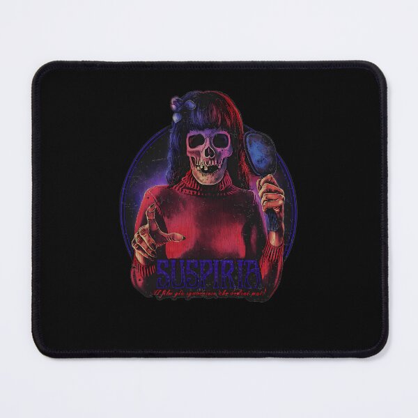 Item preview, Retro Gothic Skeleton Woman Mirror Horror Illustration designed and sold by JeniceDMagers.