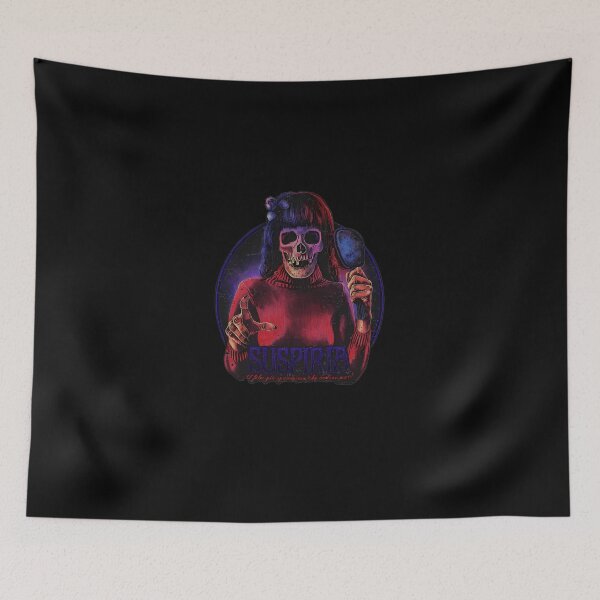 Item preview, Retro Gothic Skeleton Woman Mirror Horror Illustration designed and sold by JeniceDMagers.