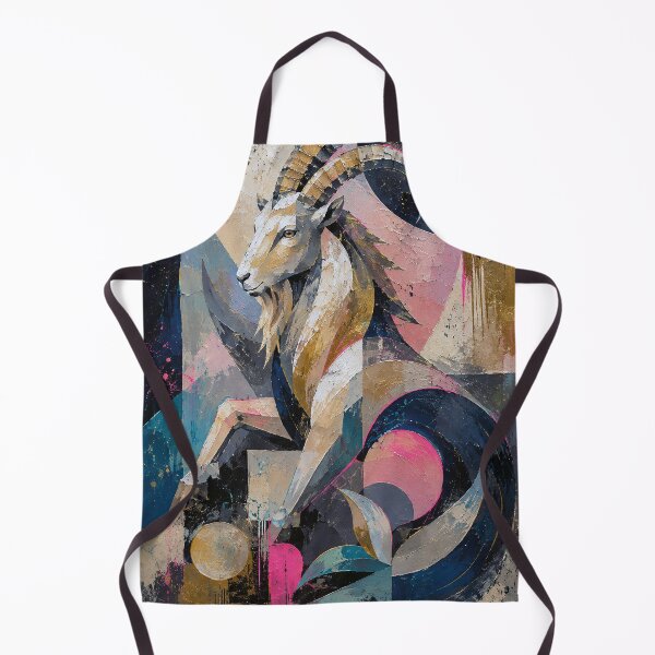 Item preview, Capricorn Zodiac Painting – Celestial Astrology Art designed and sold by GalleryKauffeld.