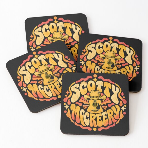 Item preview, Scotty McCreery Retro Cowboy Guitar Design designed and sold by JMS-Artvintage.