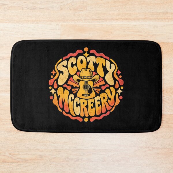 Item preview, Scotty McCreery Retro Cowboy Guitar Design designed and sold by JMS-Artvintage.