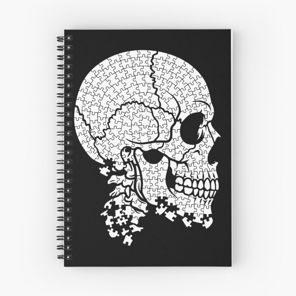 Item preview, Skull Jigsaw Puzzle Lover Puzzling Pieces Puzzler Halloween designed and sold by GrandeDuc.