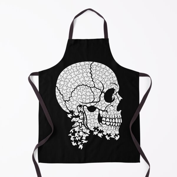 Item preview, Skull Jigsaw Puzzle Lover Puzzling Pieces Puzzler Halloween designed and sold by GrandeDuc.
